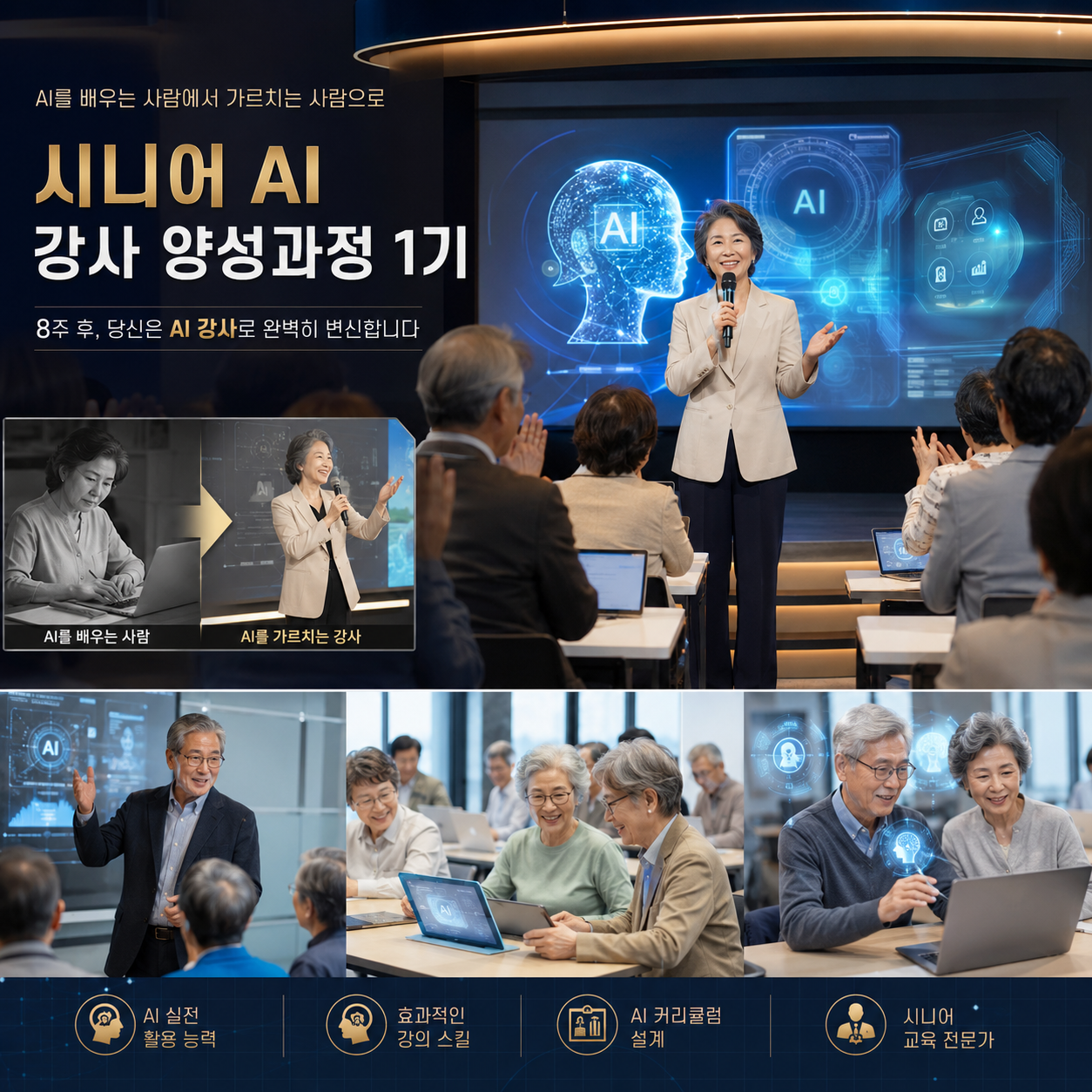시니어 AI 강사 양성과정 1기 - 시카고 AI 교육 미셸남